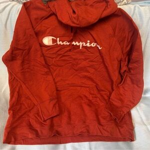 Champion Rust Orange Hoodie